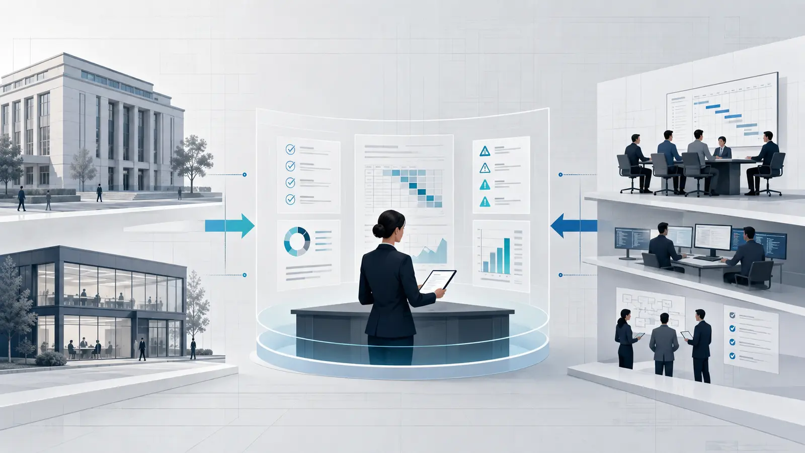 Independent assurance positioned between public-sector and SME clients and their technology delivery suppliers.
